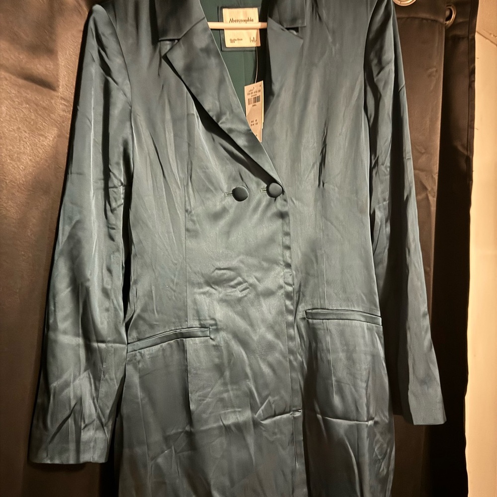 Abercrombie & Fitch Women's Blue Blazer